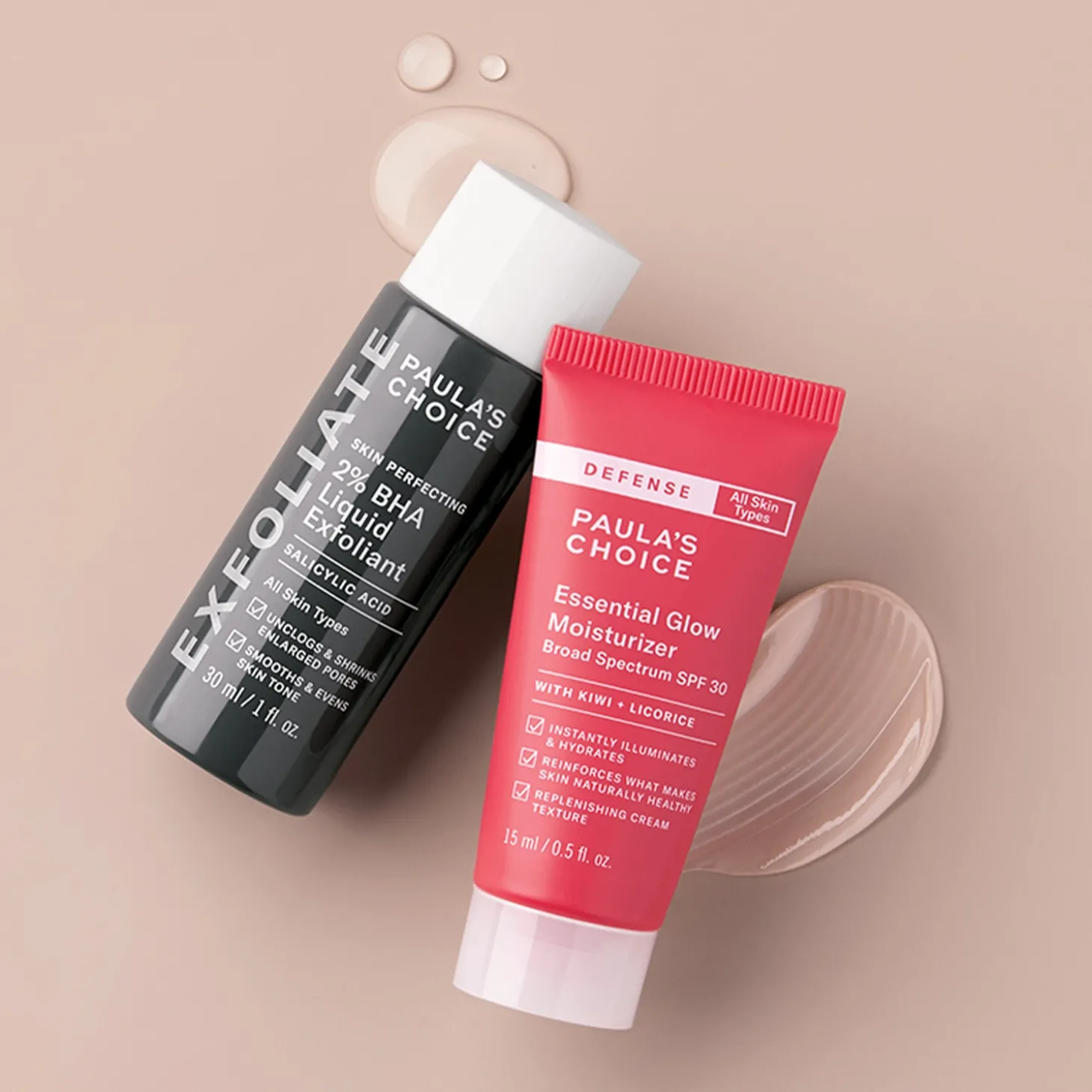 Paula's Choice - Trial Kit Glow - Boosting Bestsellers - Zestaw Kosmetyków Złuszczająco - Rozświetlających