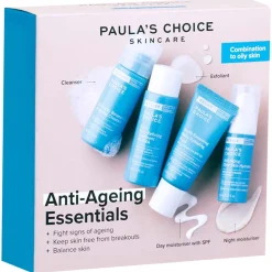 Paula's Choice - Trial Kits Anti-Aging Essentials Combination to Oily Skin - Zestaw Kosmetyków Przeciwzmarszczkowych do Skóry Problematycznej