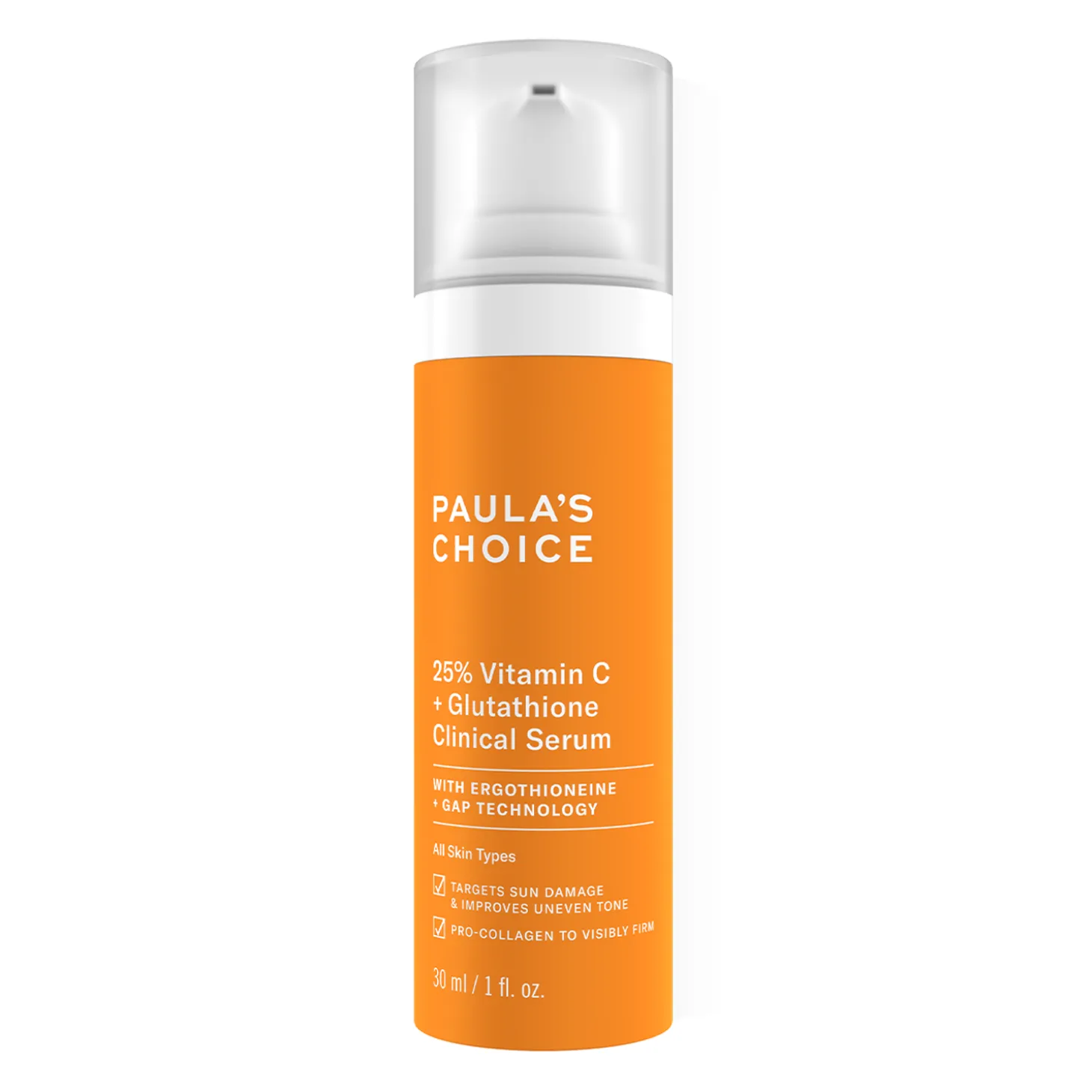 Paula's Choice - 25% Vitamin C + Glutathione Clinical Serum - Serum z Witaminą C - 30ml