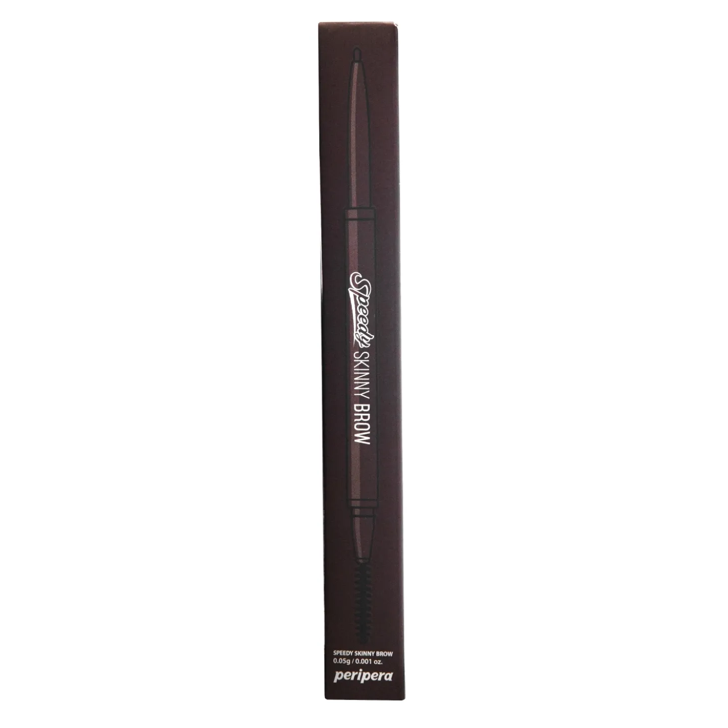Peripera - Speedy Skinny Brow - Kredka do Brwi - 03 Natural Brown - 7g