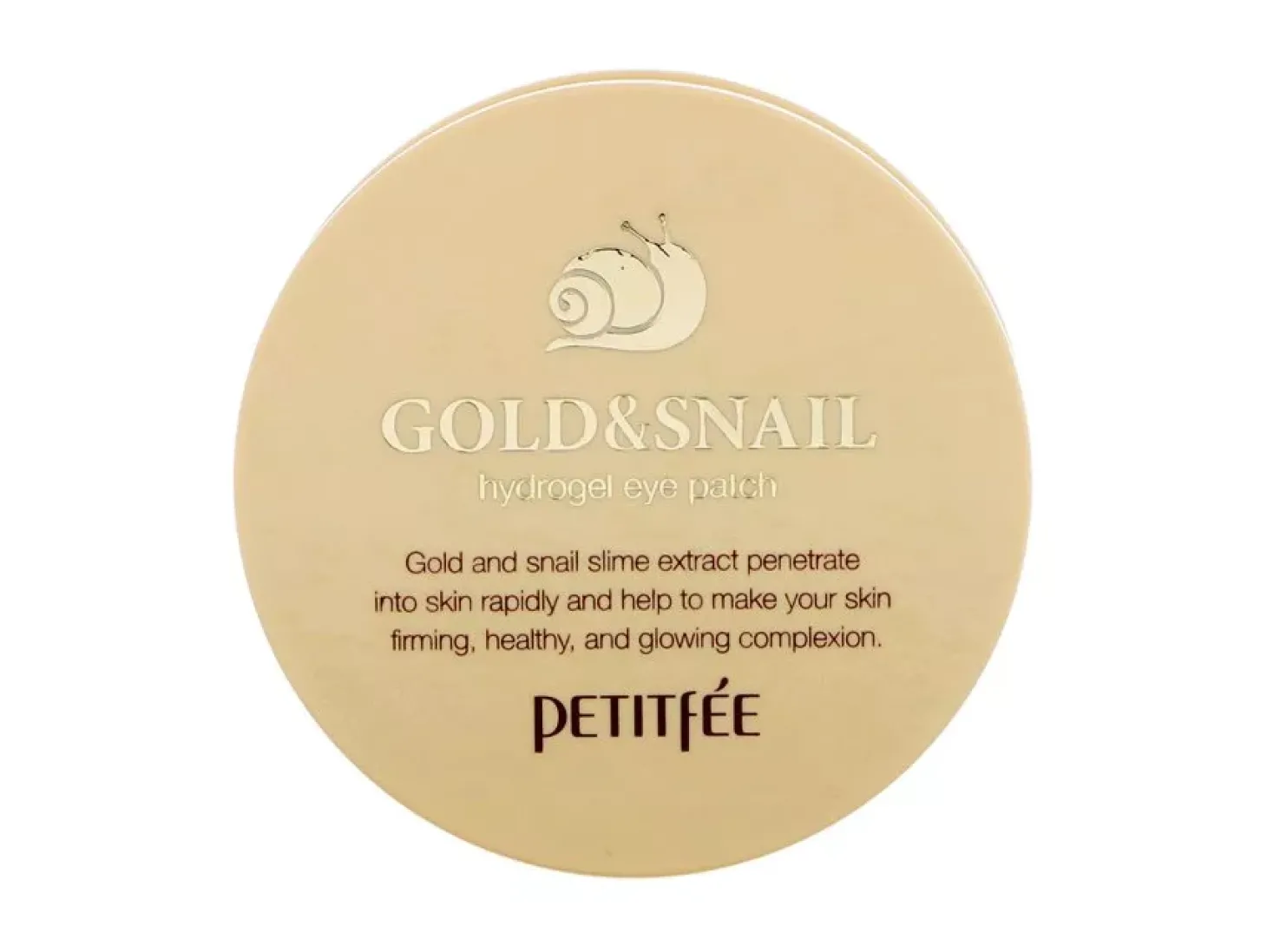 Petitfee - Gold & Snail Hydrogel Eye Patch - Hydrożelowe Płatki Pod Oczy - 30 kompletów