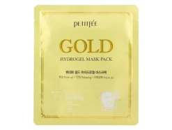 Petitfee - Gold Hydrogel Mask Pack - Hydrożelowa Maska ze Złotem i Ekstraktem z Żeń-Szenia - 32g