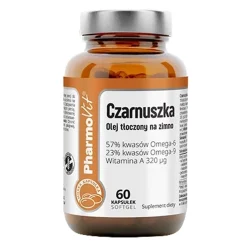 Pharmovit - Czarnuszka Olej Tłoczony na Zimno - Suplement Diety - Kapsułki Żelowe - 60szt
