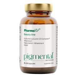 Pharmovit - Pigmental Skin Booster - Suplement Diety na Prawidłową Pigmentację Skóry - Kapsułki - 60szt