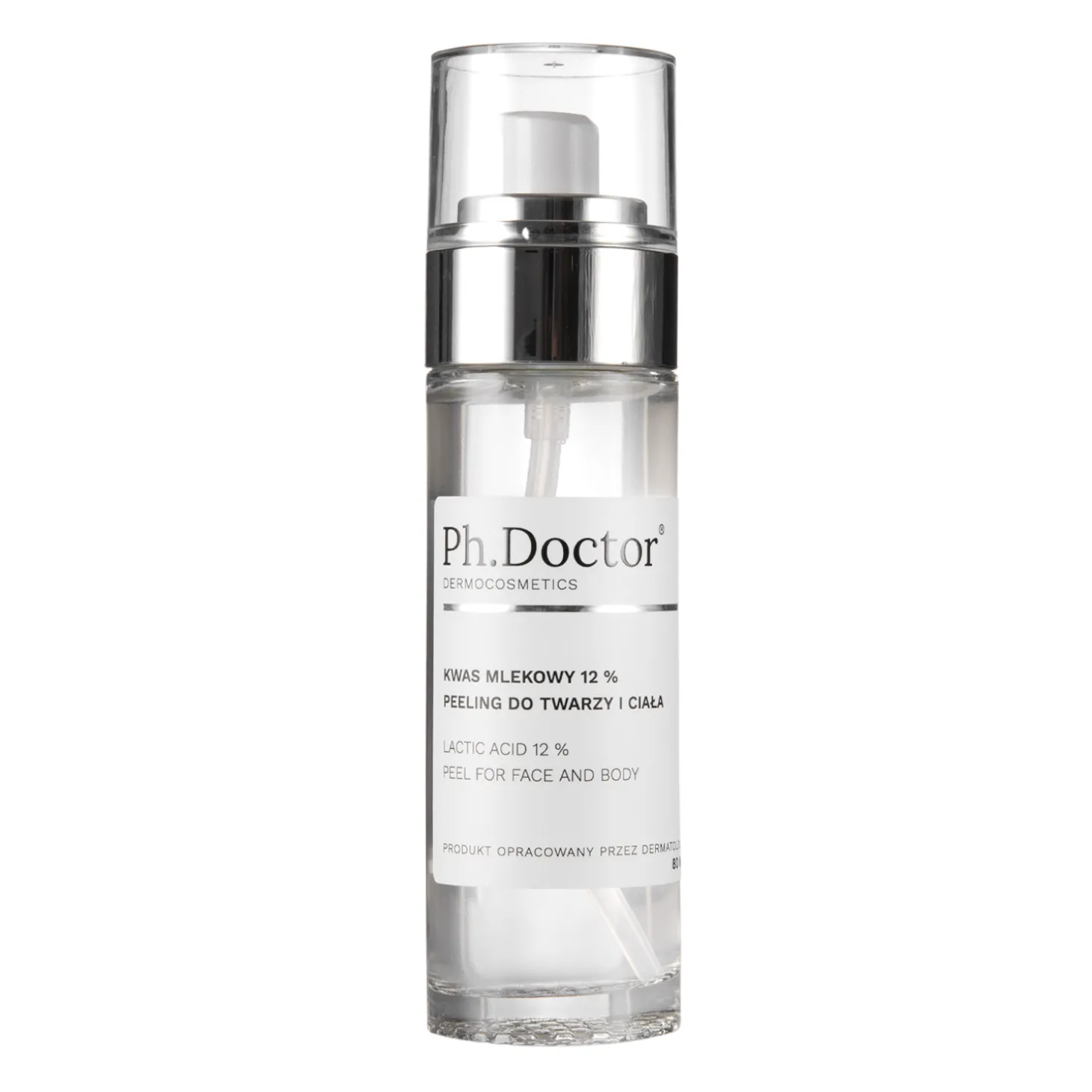 Ph.Doctor - Kwas Mlekowy 12% Peeling do Twarzy i Ciała - 80ml