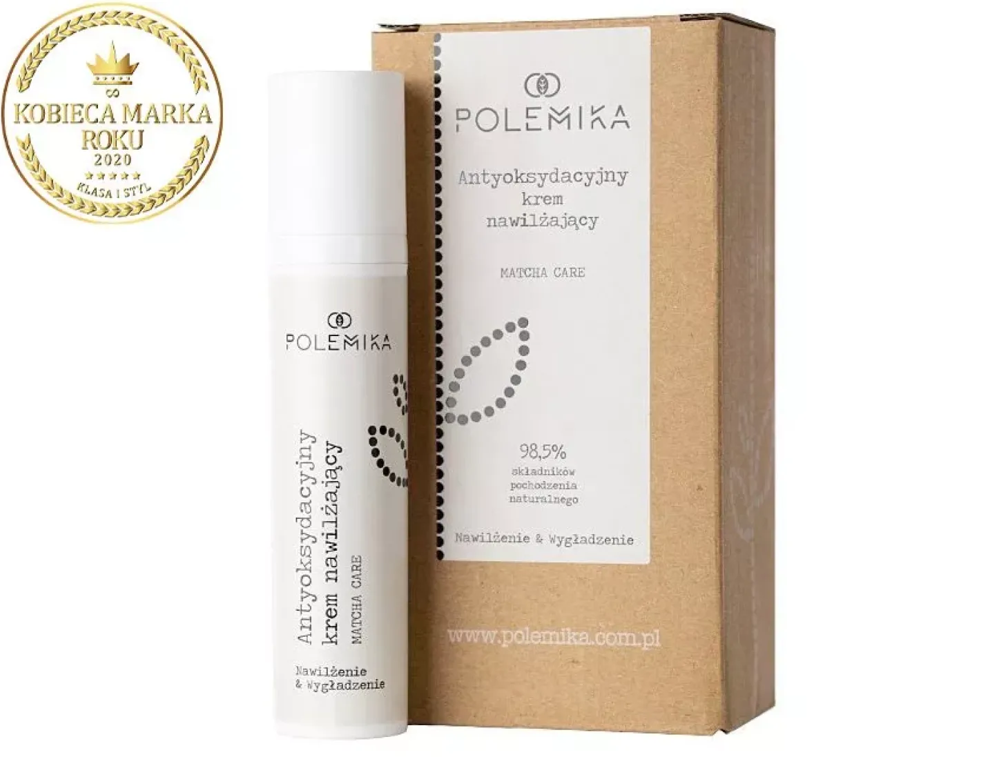 Polemika - Matcha Care - Antyoksydacyjny Krem Nawilżający - 50ml