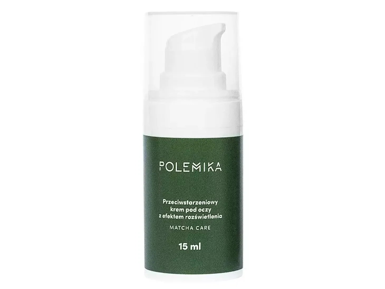 Polemika - Matcha Care - Przeciwstarzeniowy Krem Pod Oczy z Efektem Rozświetlenia - 15ml