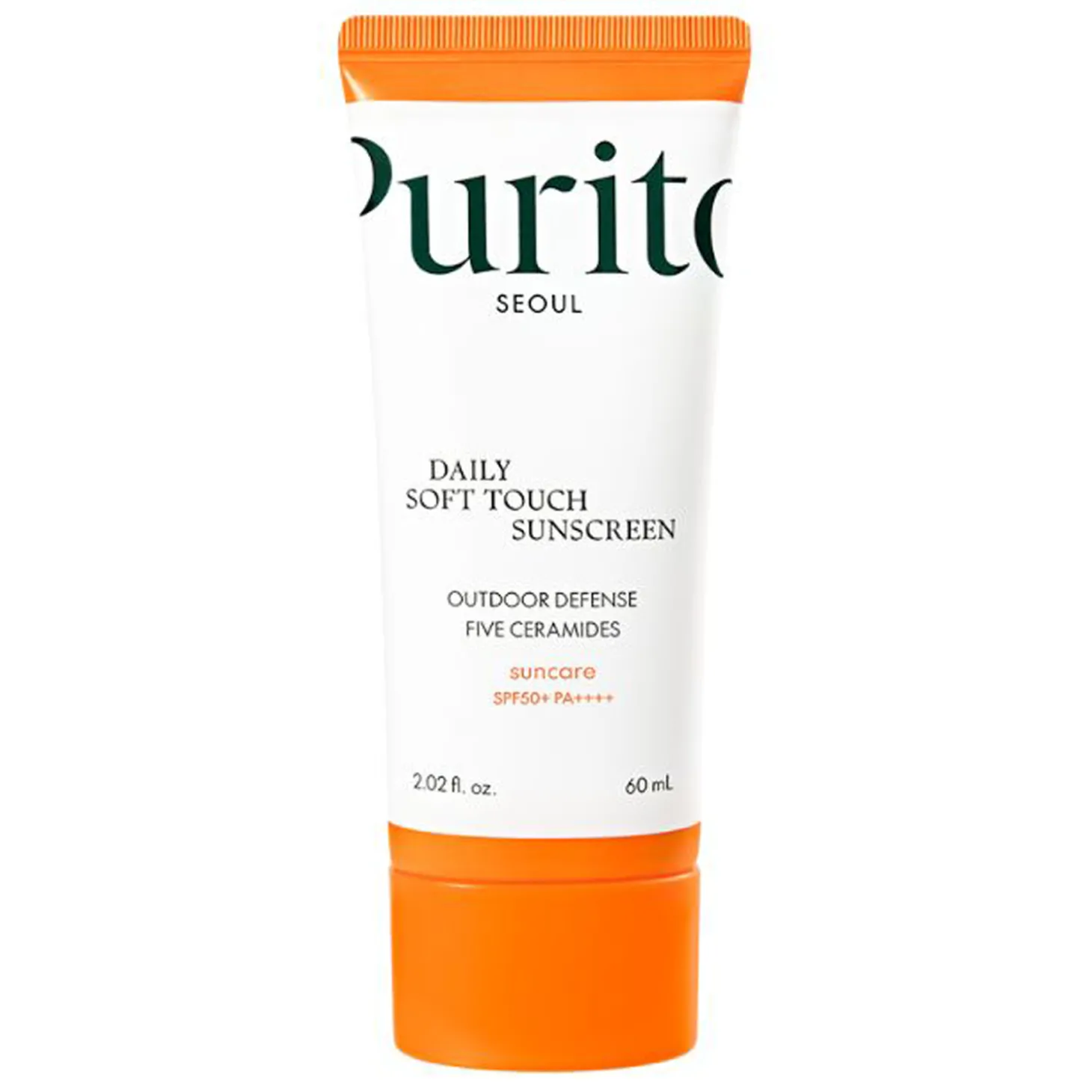 Purito Seoul - Daily Soft Touch Sunscreen SPF 50+ PA++++ - Krem Przeciwsłoneczny z Ceramidami - 60ml