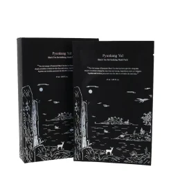 Pyunkang Yul - Black Tea Revitalizing Mask Pack - Regenerująca Maseczka w Płachcie - 25ml