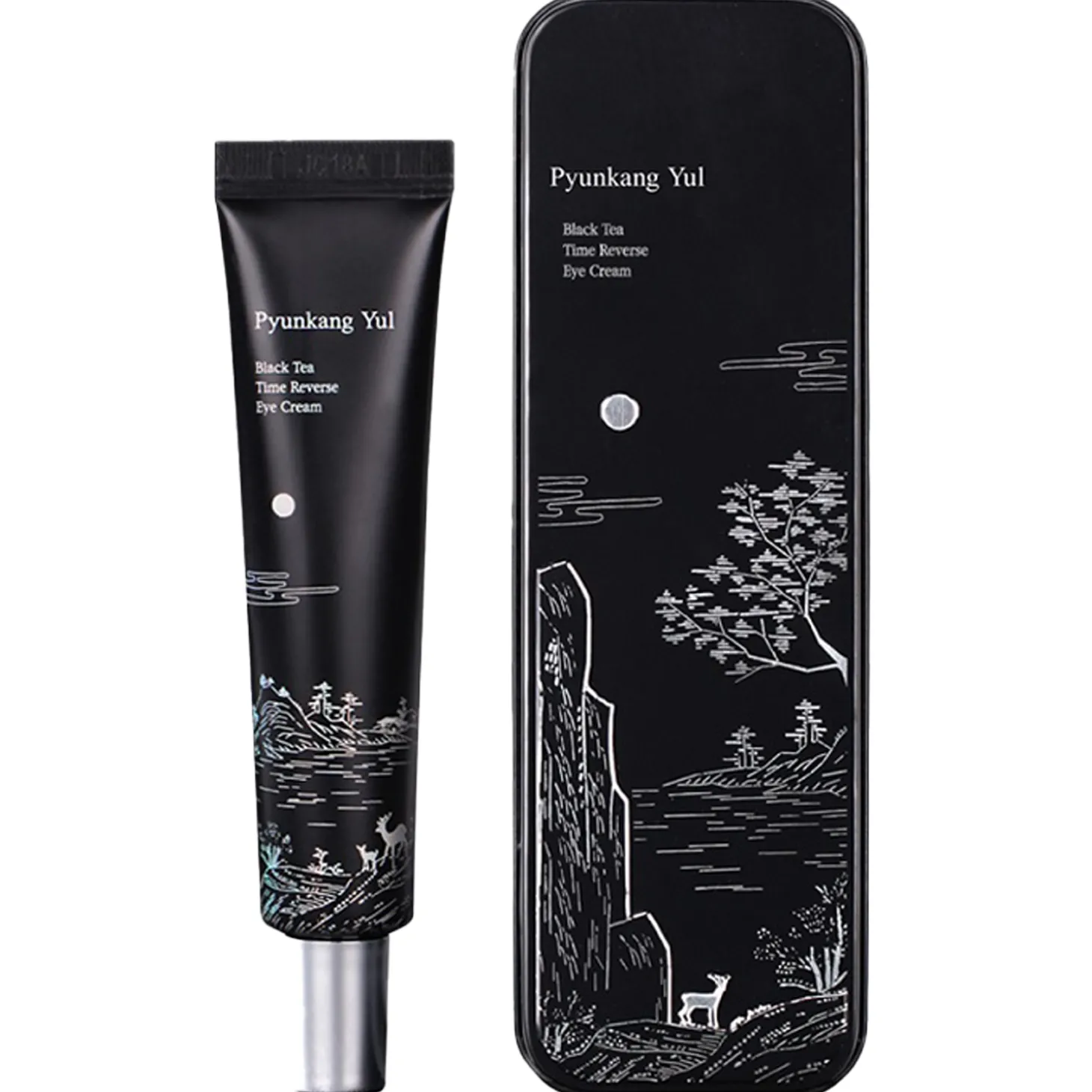 Pyunkang Yul - Black Tea Time Reverse Eye Cream - Krem pod Oczy z Czarną Herbatą - 25ml