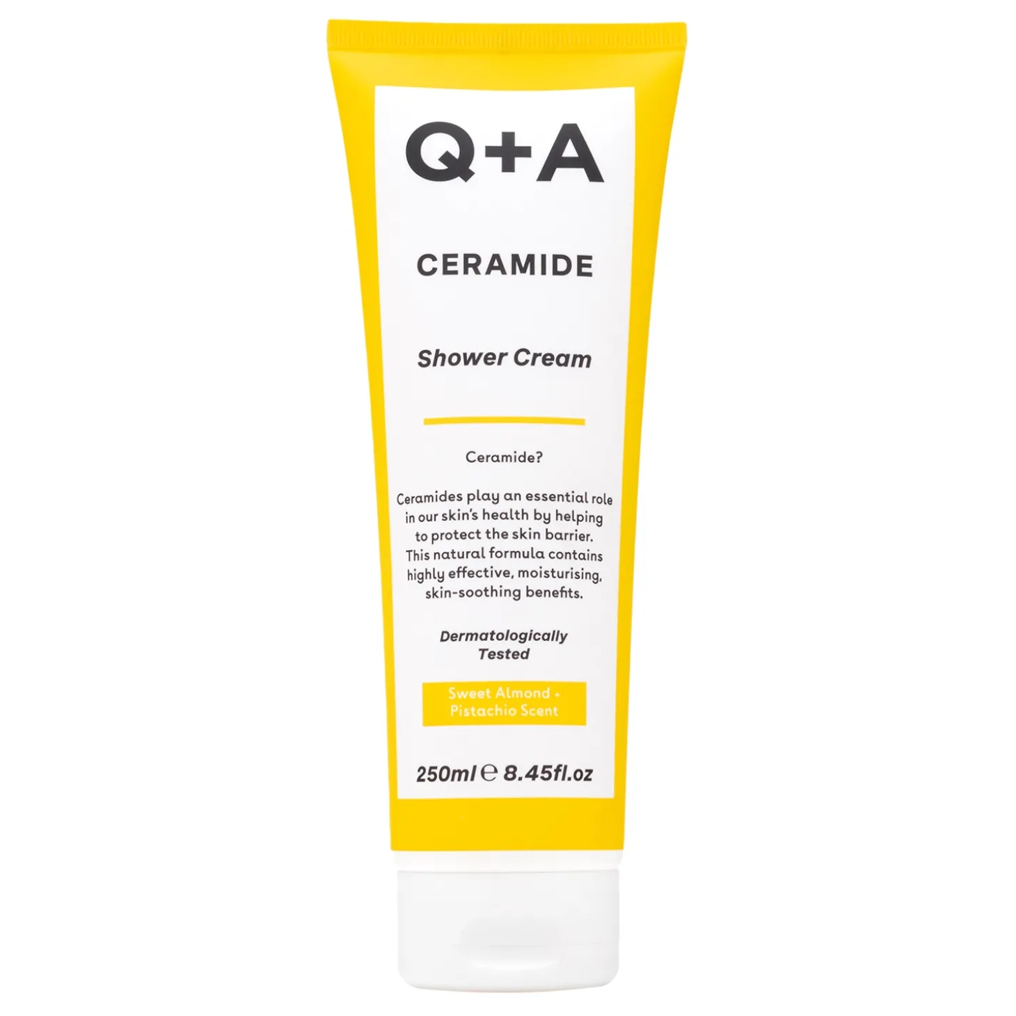 Q+A - Ceramide Shower Cream - Ceramidowy Krem do Mycia Ciała - 250ml