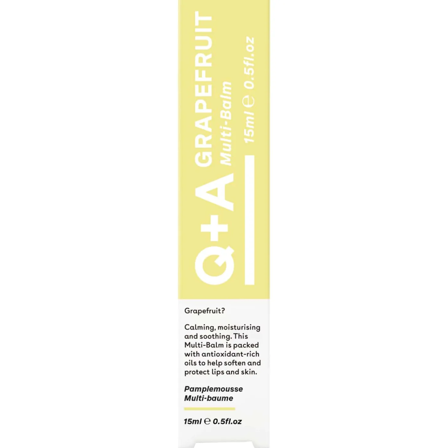 Q+A - Grapefruit Multi-Balm - Balsam Wielofunkcyjny - 15ml