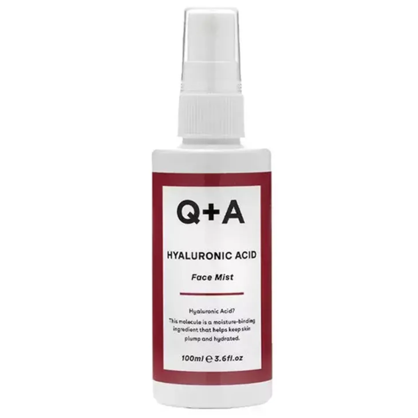 Q+A - Hyaluronic Acid - Face Mist - Mgiełka do Twarzy z Kwasem Hialuronowym - 100ml