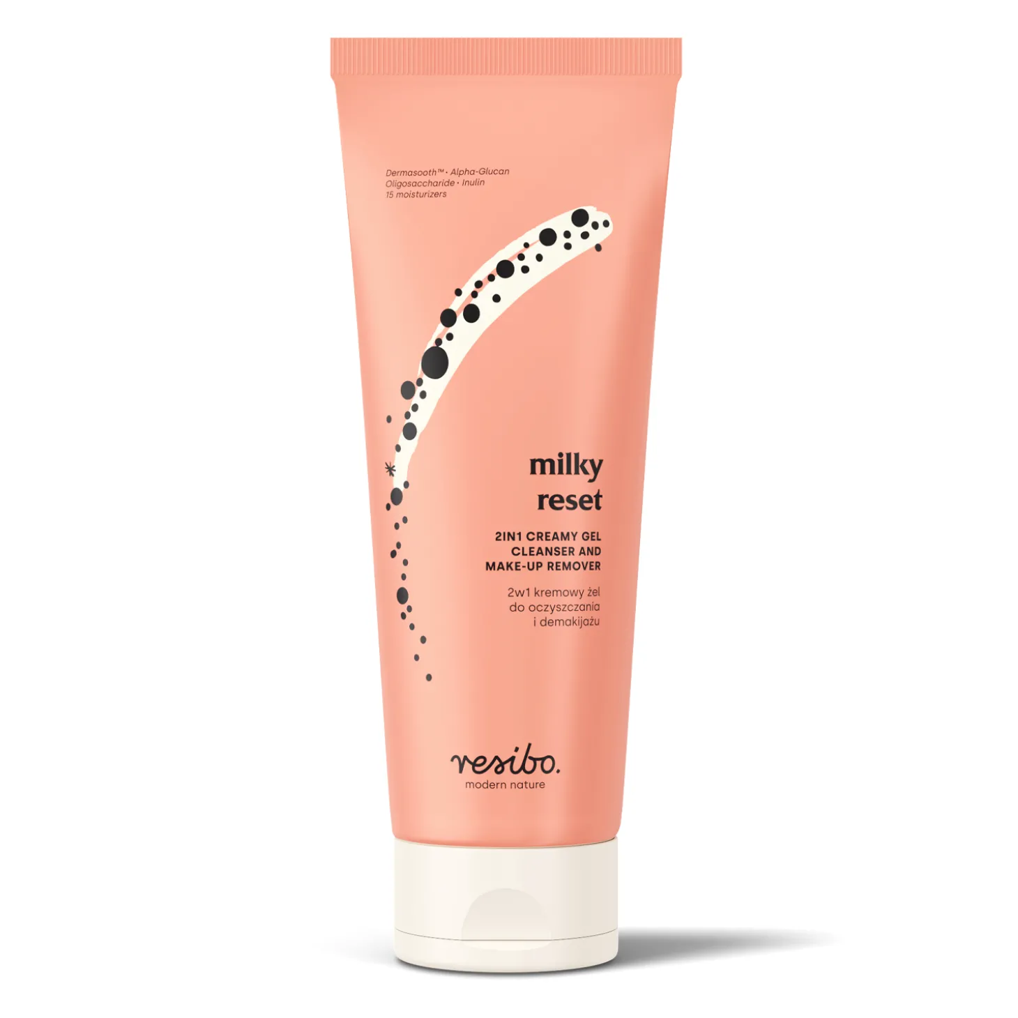 Resibo - Milky Reset - 2w1 Kremowy Żel do Oczyszczania i Demakijażu - 100ml
