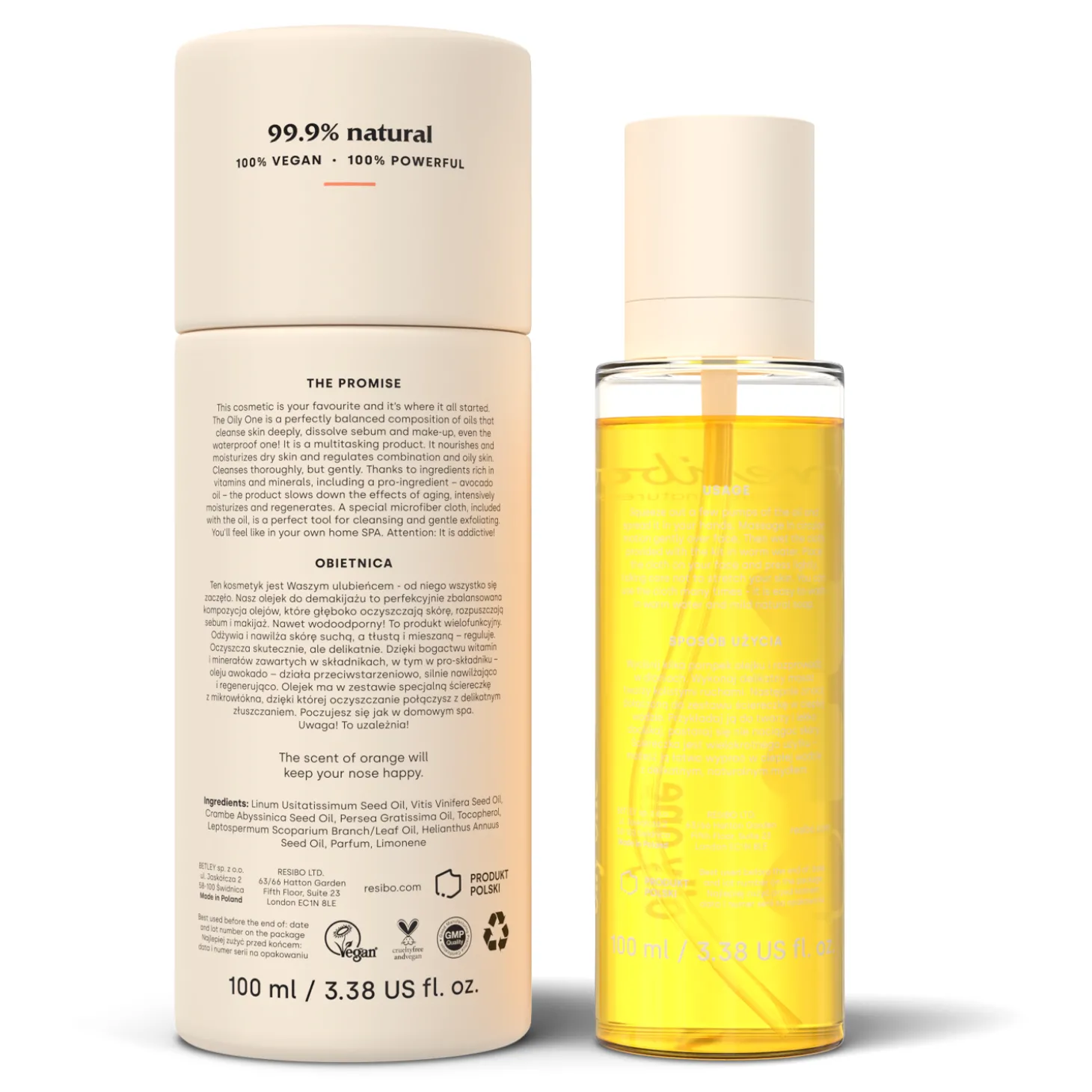Resibo - Oily One - Deep Cleansing Oil - Olejek do Demakijażu - 100ml
