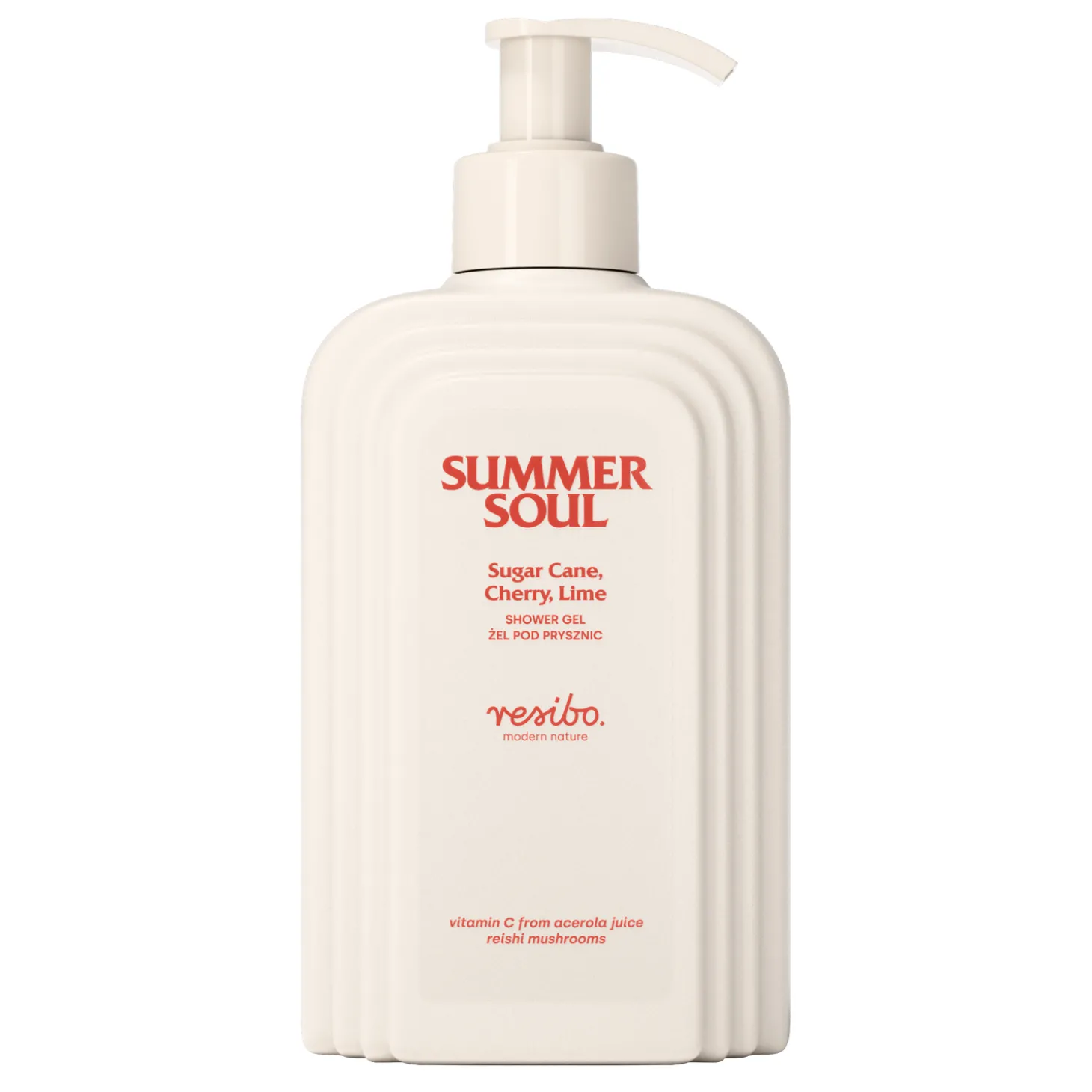 Resibo - Summer Soul - Sugar Cane, Cherry, Lime - Żel pod Prysznic - 350ml