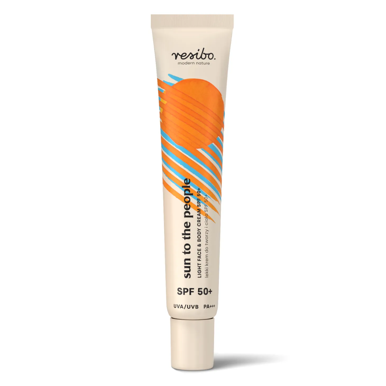 Resibo - Sun to the People - Light Face and Body Cream SPF50+ - Lekki Krem do Twarzy i Ciała - 50ml