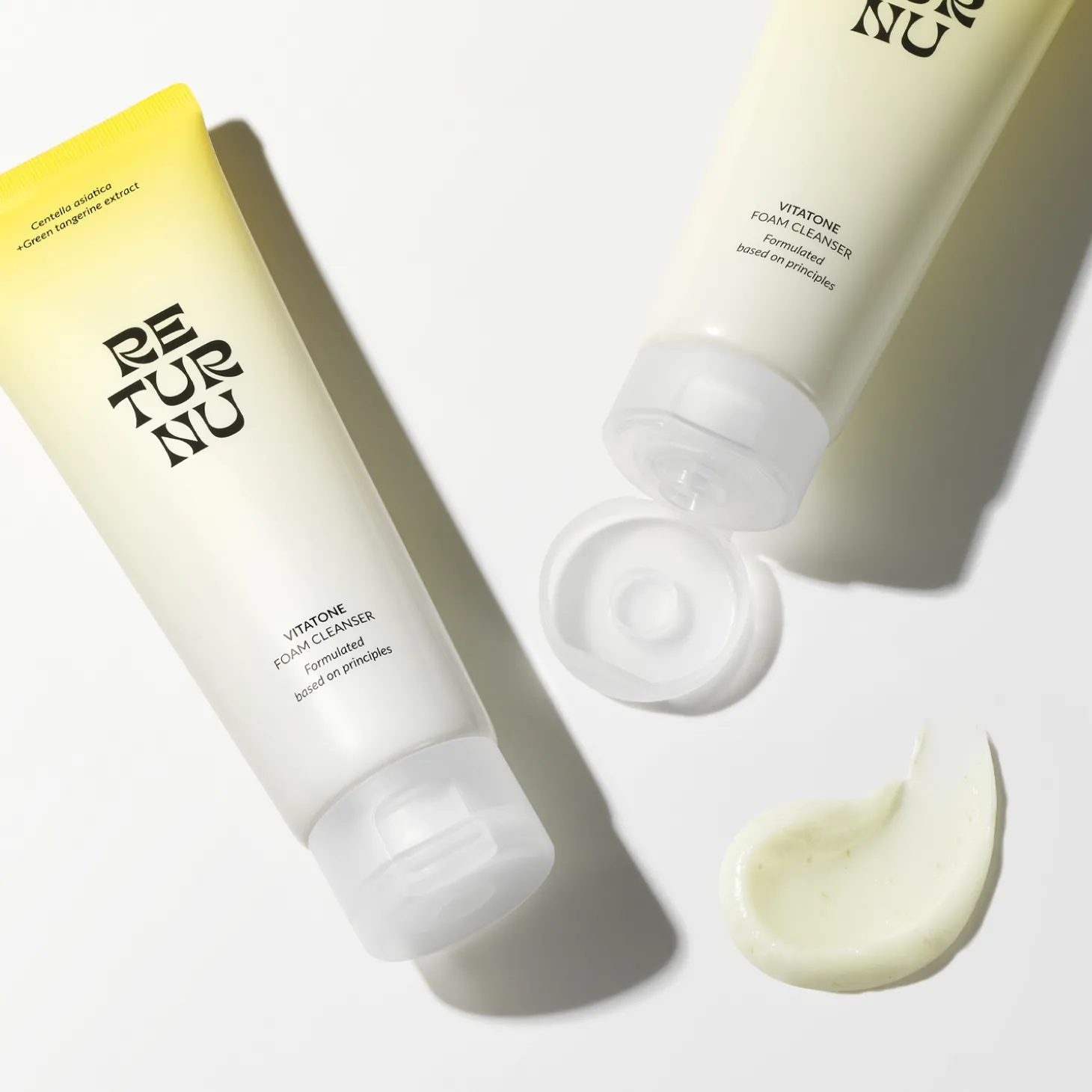 Returnu - Vitatone Foam Cleanser - Rozjaśniająca Pianka do Mycia Twarzy - 120ml