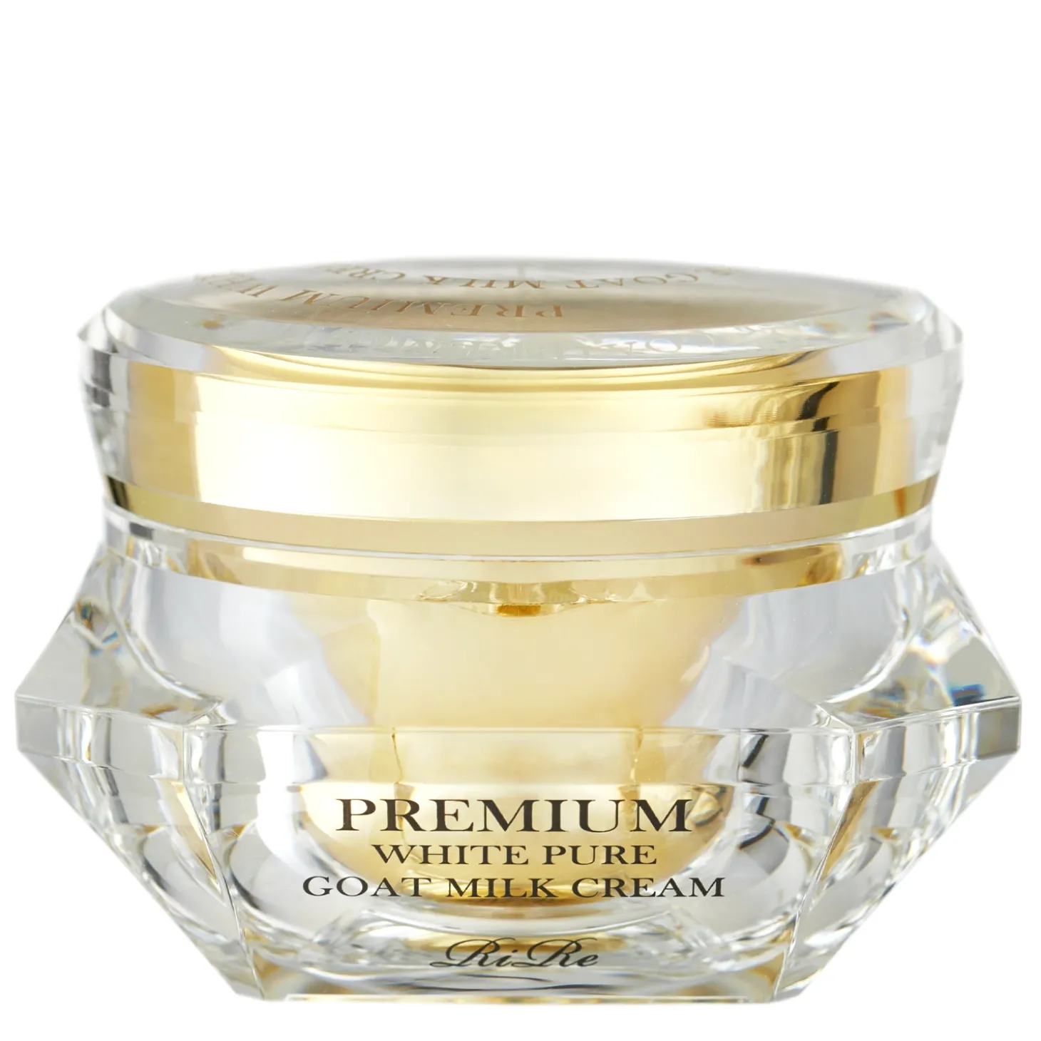 RiRe - Premium White Pure Goat Milk Cream - Rewitalizujący Krem do Twarzy z Kozim Mlekiem - 50ml