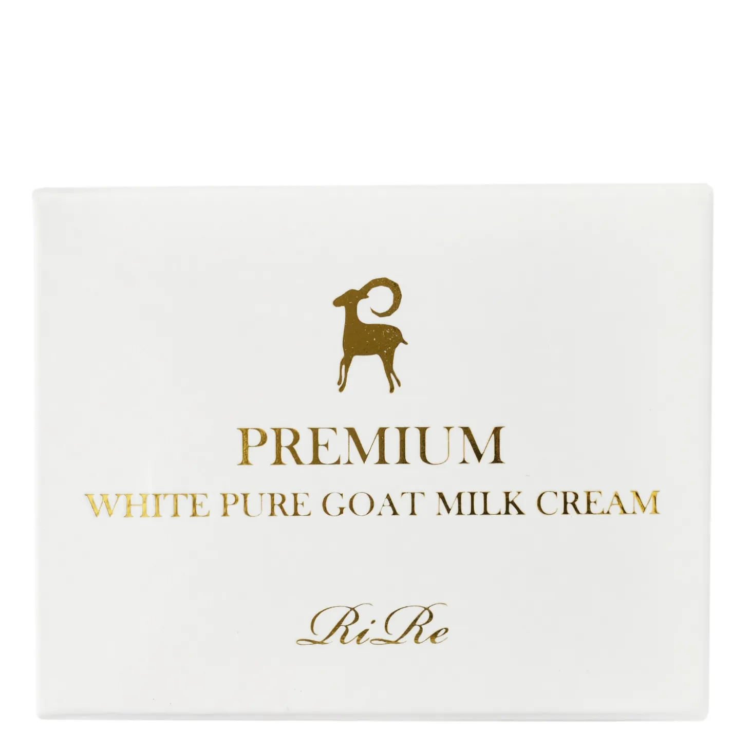 RiRe - Premium White Pure Goat Milk Cream - Rewitalizujący Krem do Twarzy z Kozim Mlekiem - 50ml