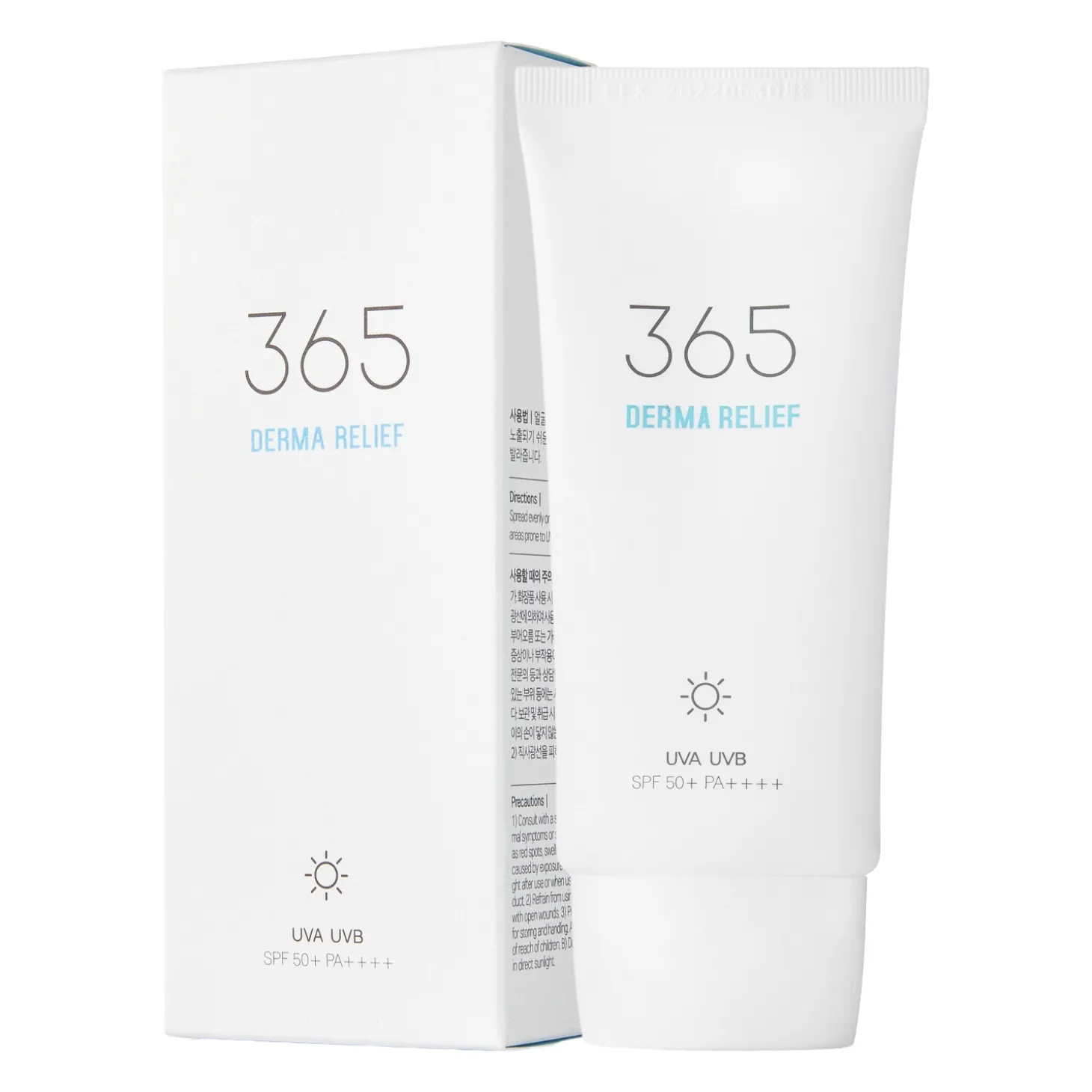 Round Lab - 365 Derma Relief Sun Cream SPF 50+/PA+++ - Krem Przeciwsłoneczny - 50ml