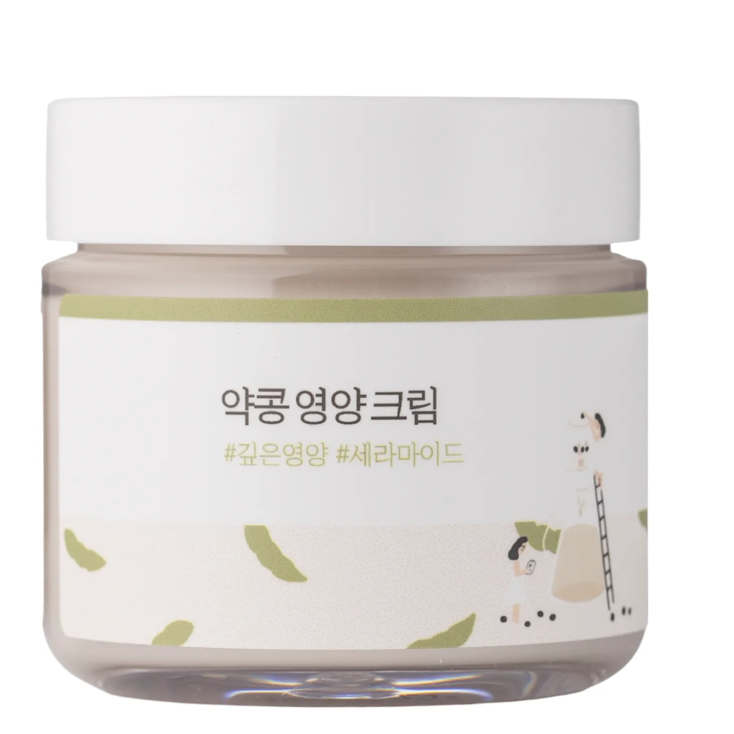 Round Lab - Soybean Nourishing Cream - Odżywczy Krem do Twarzy z Ekstraktem z Czarnej Soi - 80ml