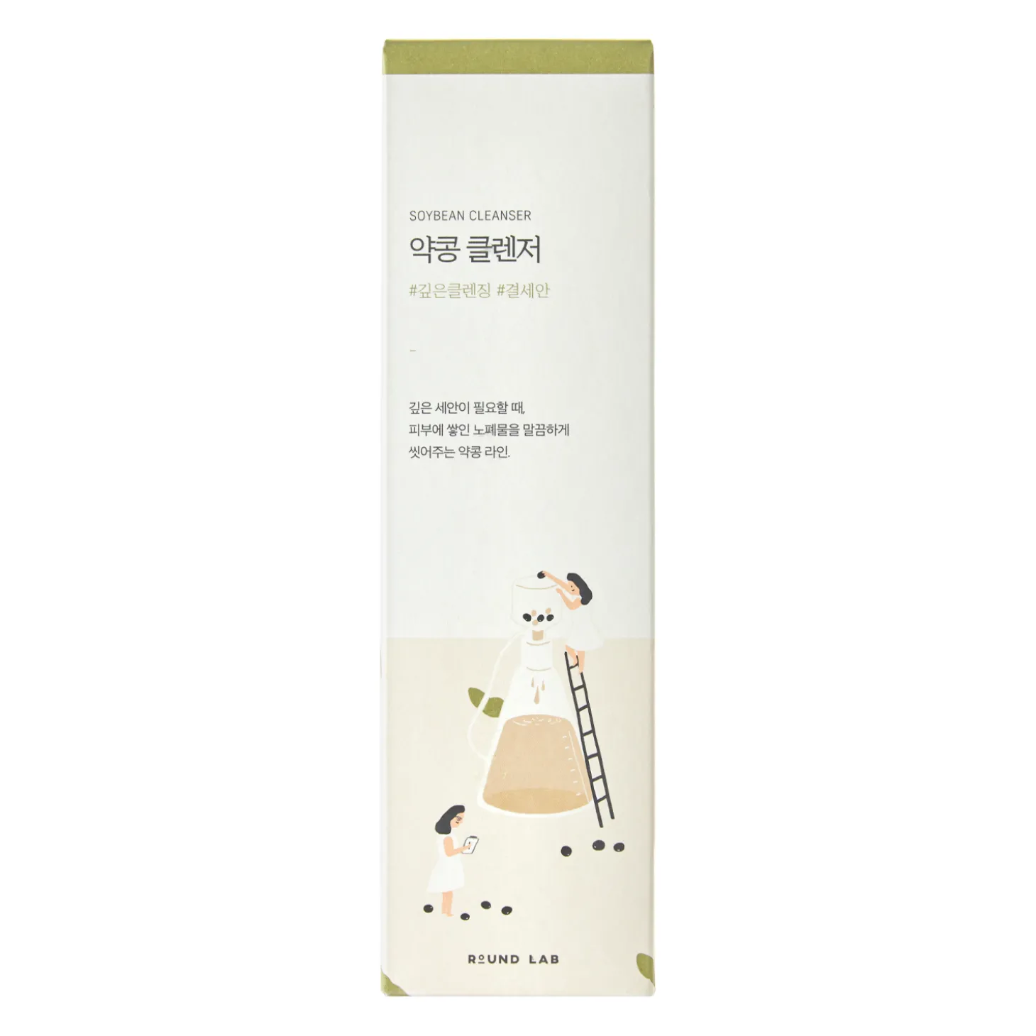Round Lab - Soybean Nourishing Cleanser - Żel do Mycia Twarzy z Ekstraktem z Czarnej Soi - 150ml