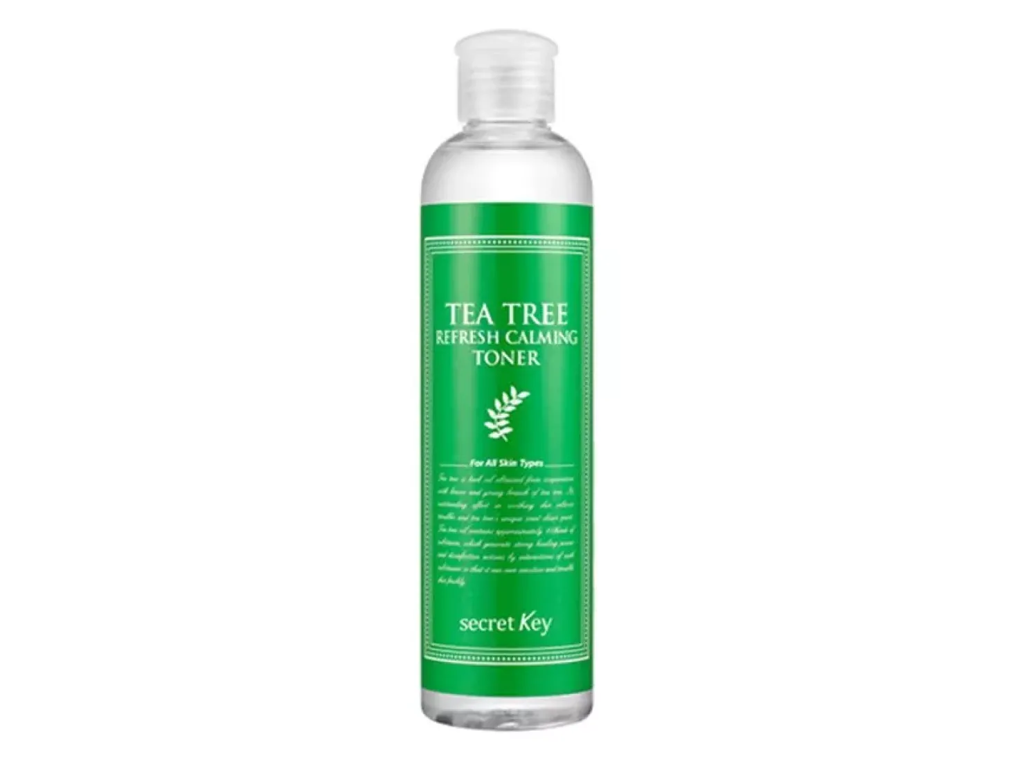 Secret Key - Tea Tree Refresh Calming Toner - Tonik do Twarzy z Ekstraktem z Drzewa Herbacianego - 248ml