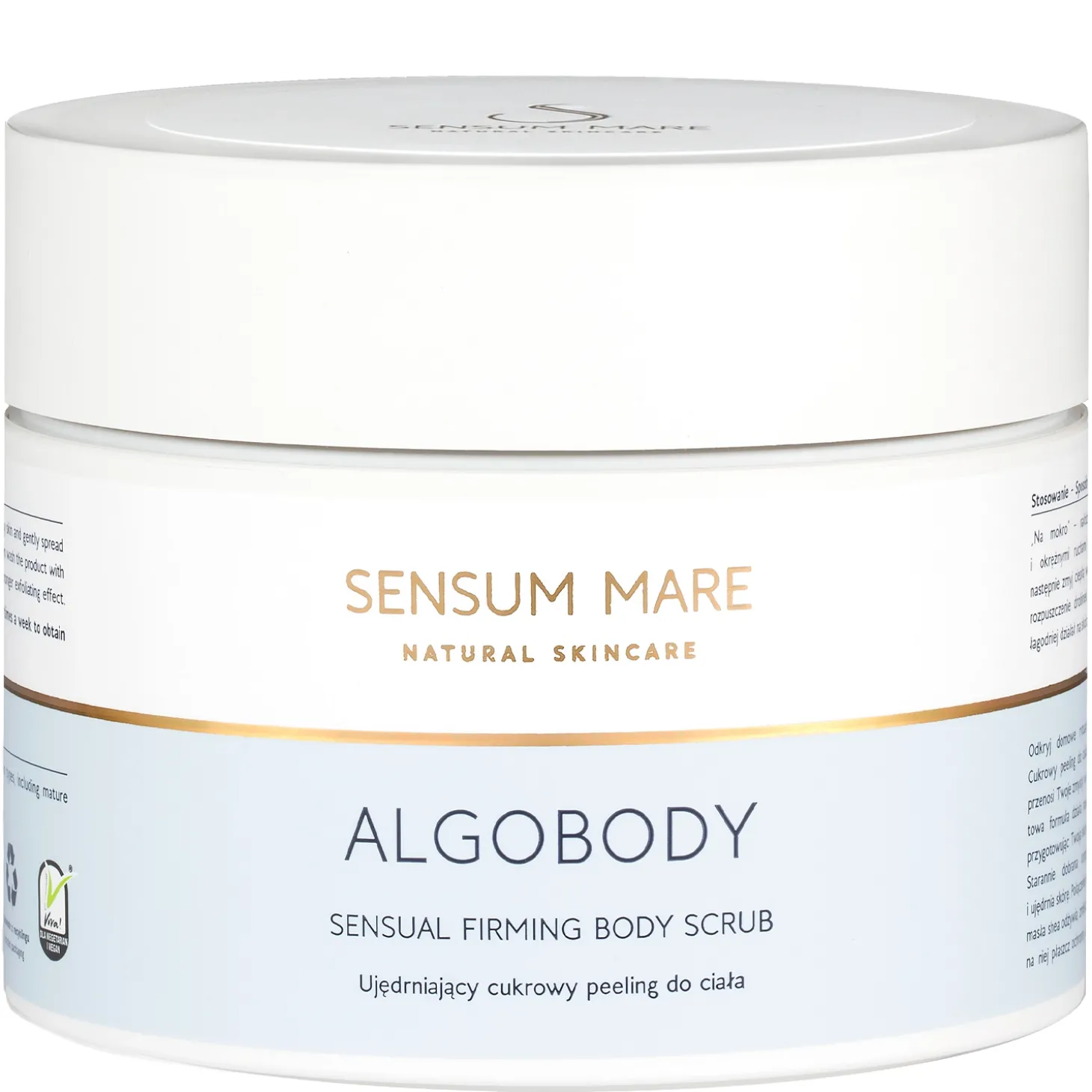 Sensum Mare - Algobody - Sensual Firming Body Scrub - Ujędrniający Cukrowy Peeling do Ciała - 300g