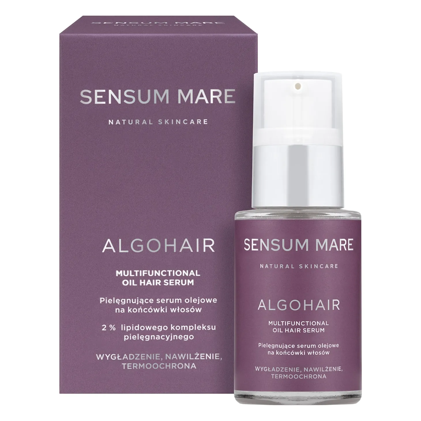 Sensum Mare - Algohair - Multifunctional Oil Hair - Pielęgnujące Serum Olejowe na Końcówki Włosów - 15ml