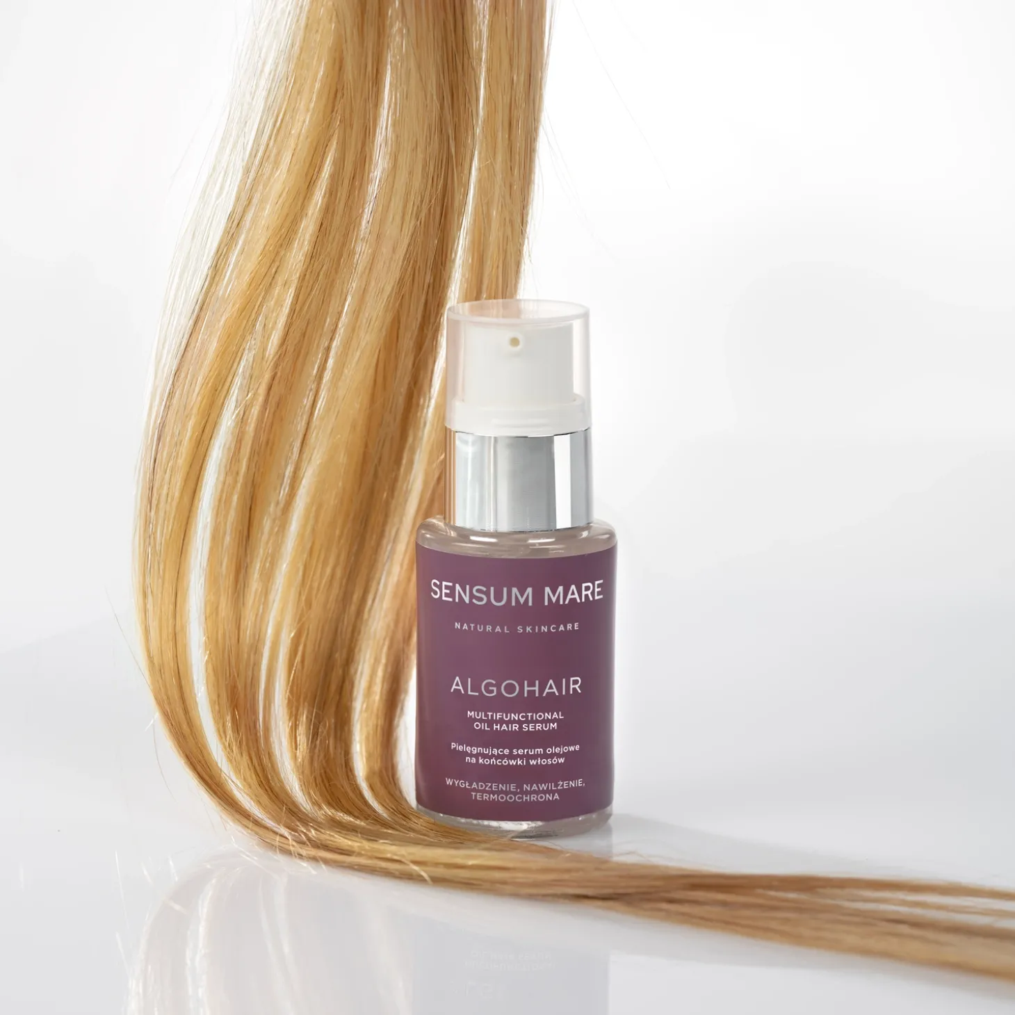 Sensum Mare - Algohair - Multifunctional Oil Hair - Pielęgnujące Serum Olejowe na Końcówki Włosów - 15ml