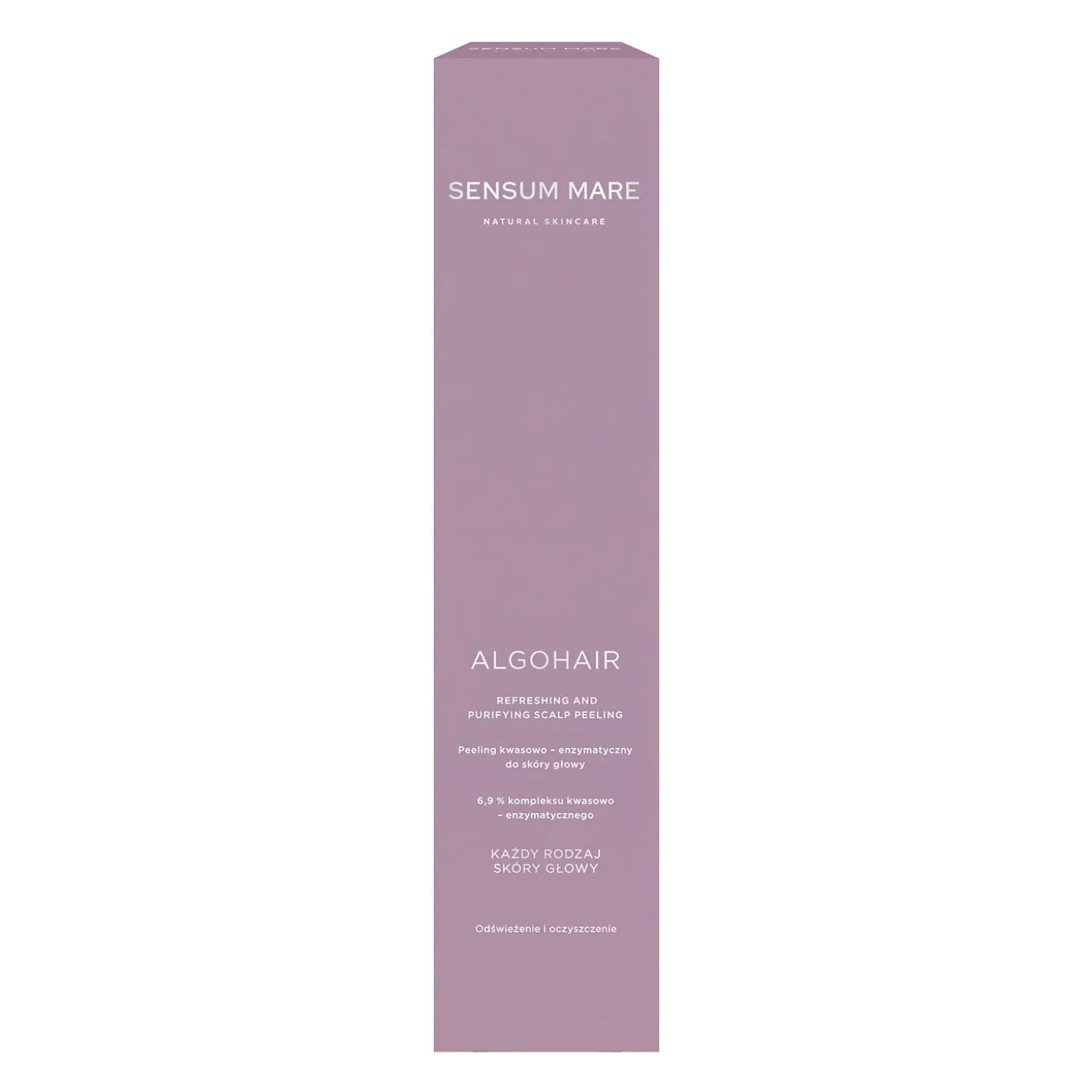 Sensum Mare - Algohair - Refreshing and Puryfing Scalp Peeling - Peeling Kwasowo - Enzymatyczny do Skóry Głowy - 150ml