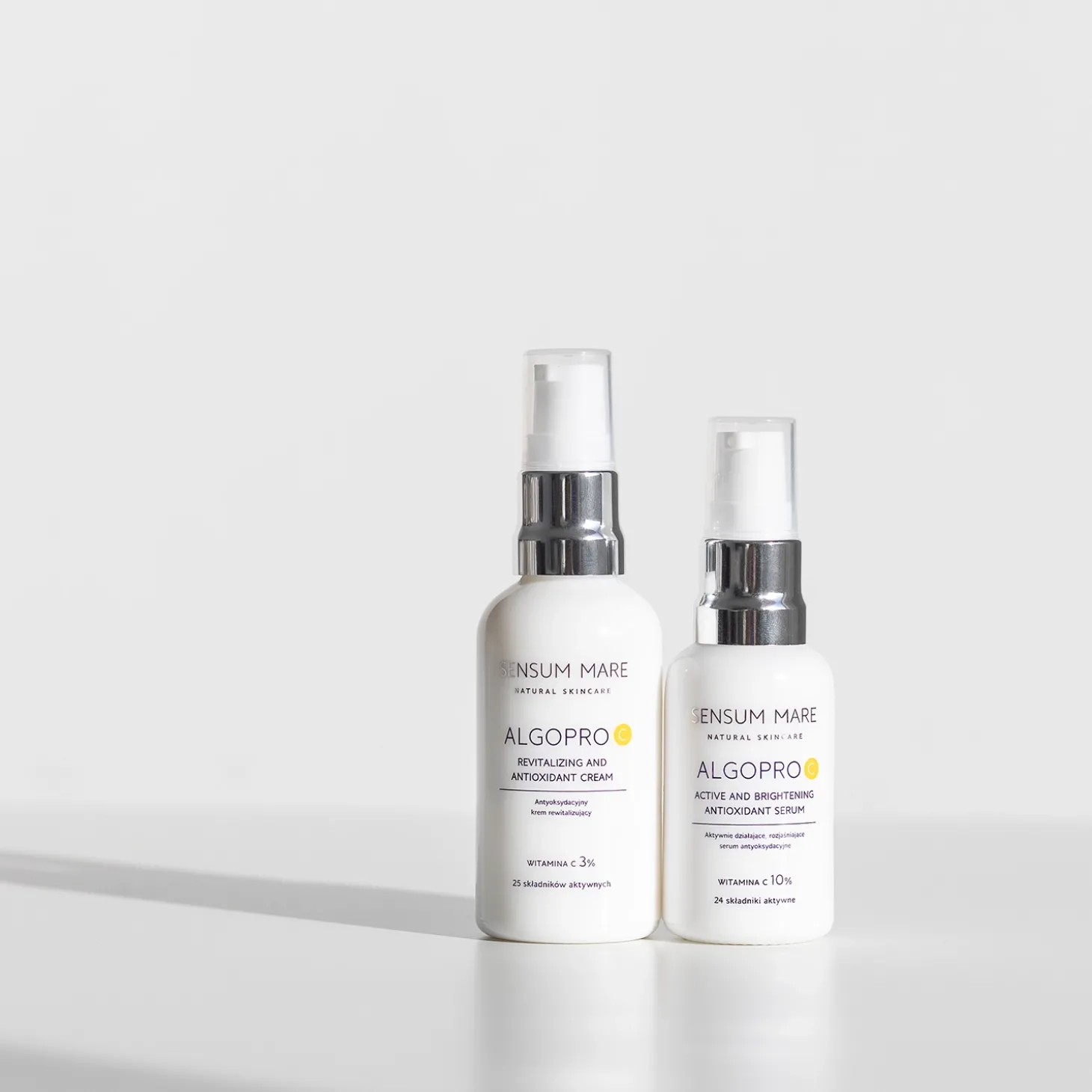 Sensum Mare - Algopro C - Antyoksydacyjny Krem Rewitalizujący z Witaminą C 3% - 50ml