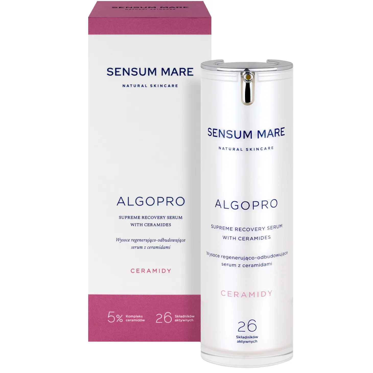 Sensum Mare - Algopro - Wysoce Regenerująco-Odbudowujące Serum z Ceramidami - 30ml