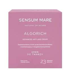 Sensum Mare - Algorich - Advanced Anti Age Cream - Zaawansowany Krem Przeciwzmarszczkowy i Rewitalizujący o Bogatej Konsystencji - 50ml