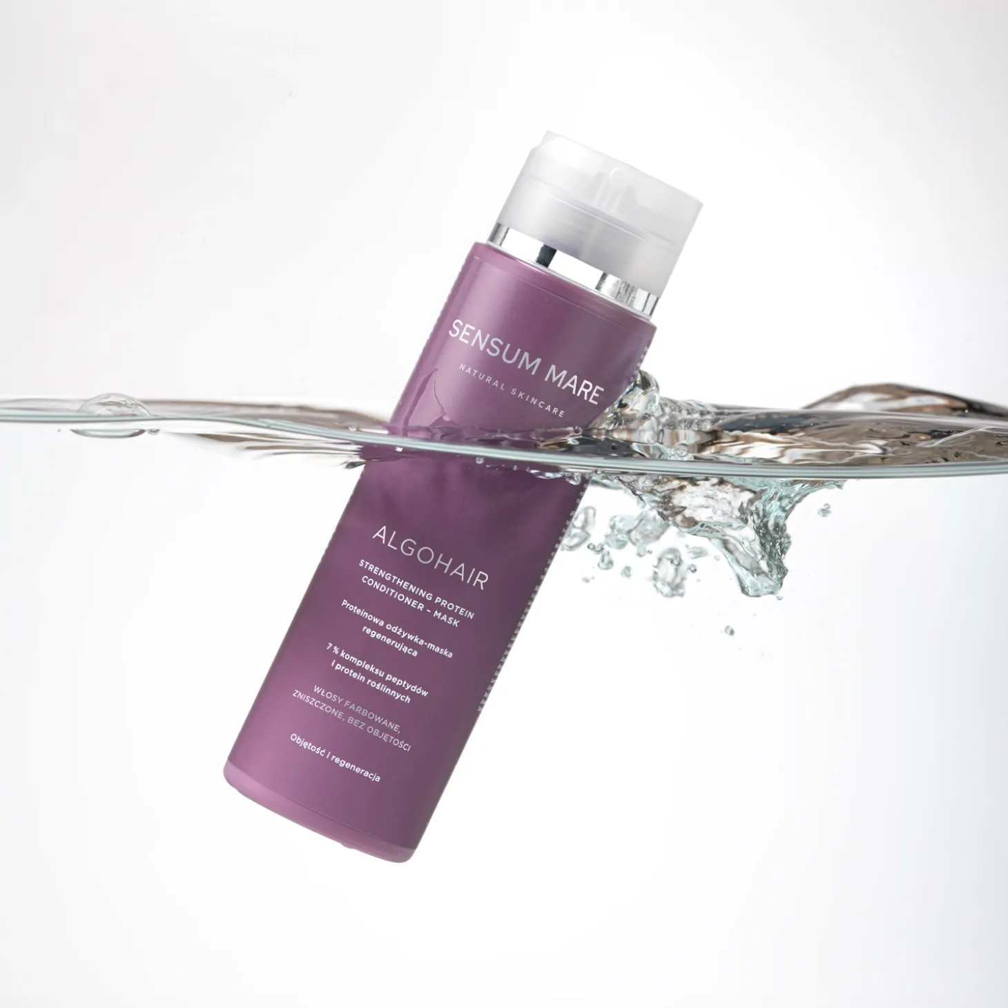 Sensum Mare - Alogohair - Strengthening Protein Conditioner - Mask - Proteinowa Odżywka - Maska Regenerująca - 250ml
