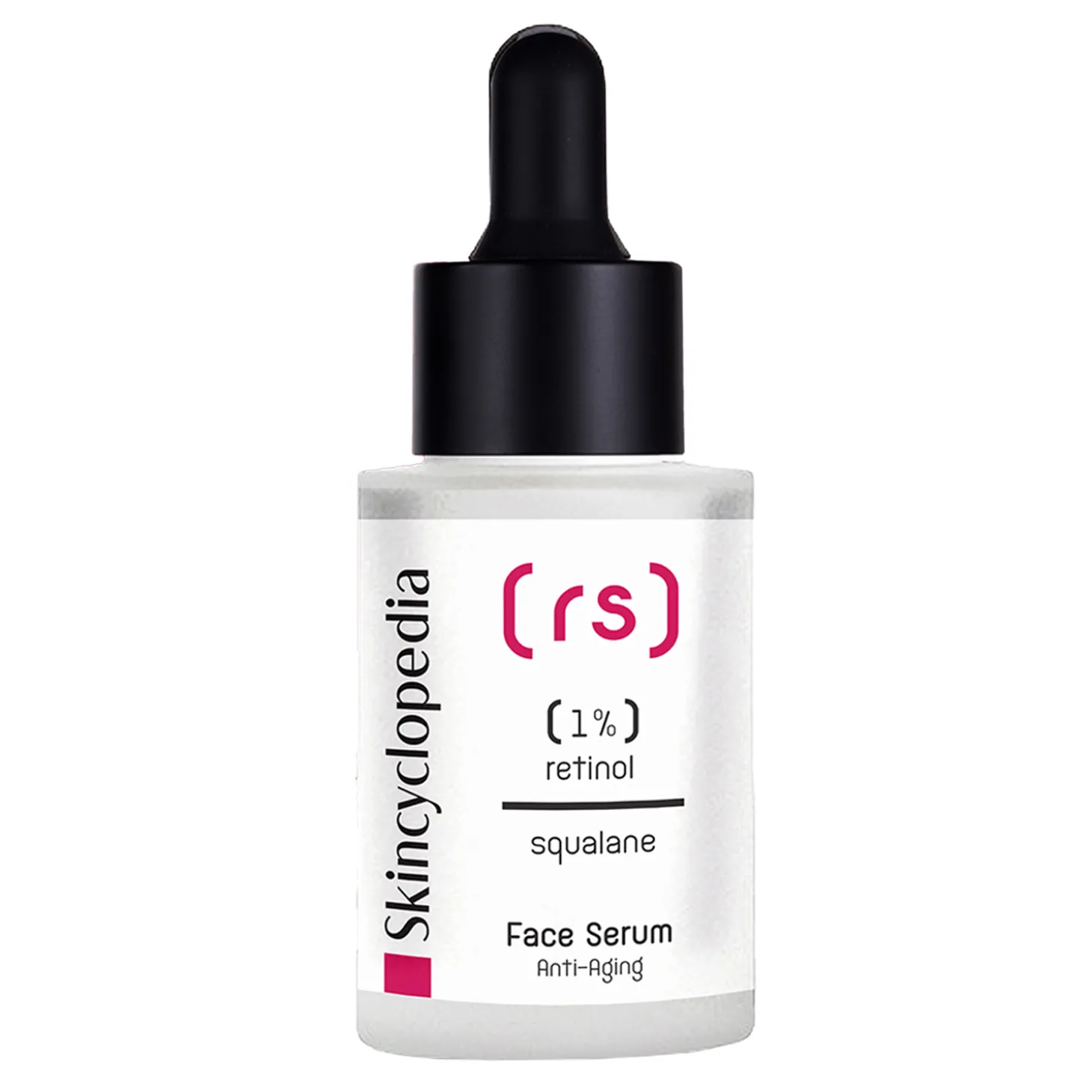 Skincyclopedia - Face Serum 1% Retinol + Squalane - Przeciwstarzeniowe Serum do Twarzy - 30ml