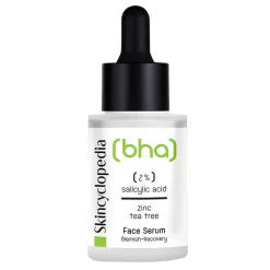Skincyclopedia - Face Serum  2% Salicylic Acid + Tea Tree Oil - Serum Złuszczajaco-Regenerujące do Twarzy - 30ml
