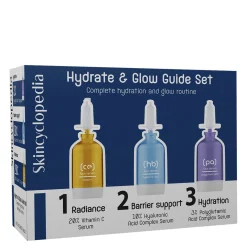 Skincyclopedia - Hydrate Guide Set - Nawilżająca Kuracja do Twarzy - 3x15ml