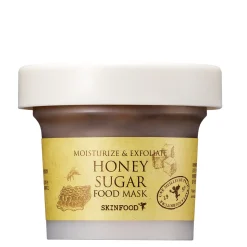 Skinfood - Honey Sugar Food Mask - Maska do Twarzy Złuszczająco-Odżywcza - 120g