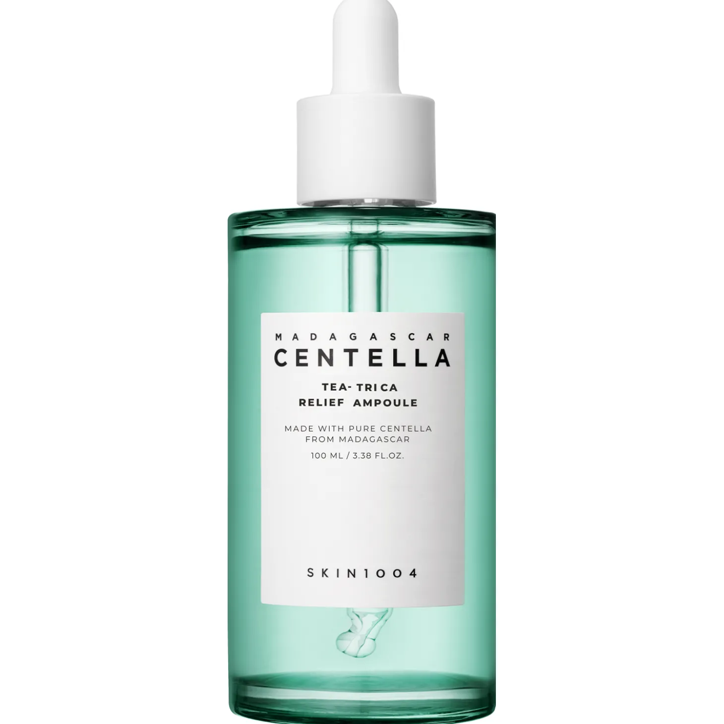 SKIN1004 - Madagascar Centella Tea-Trica Relief Ampoule - Kojące Serum dla Cery Trądzikowej - 100ml