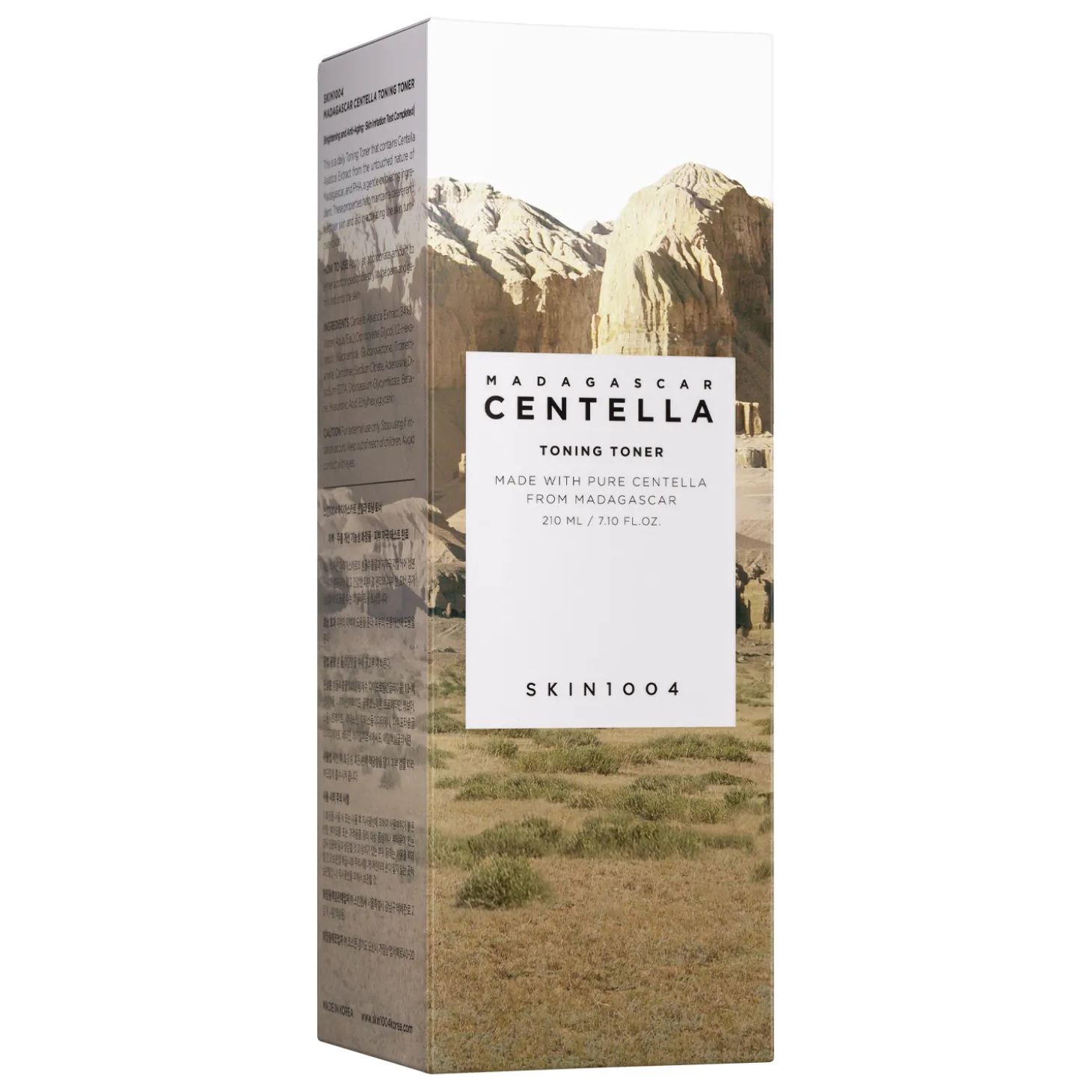 SKIN1004 - Madagascar Centella Toning Toner - Tonik do Twarzy z Wąkrotą Azjatycką - 210ml
