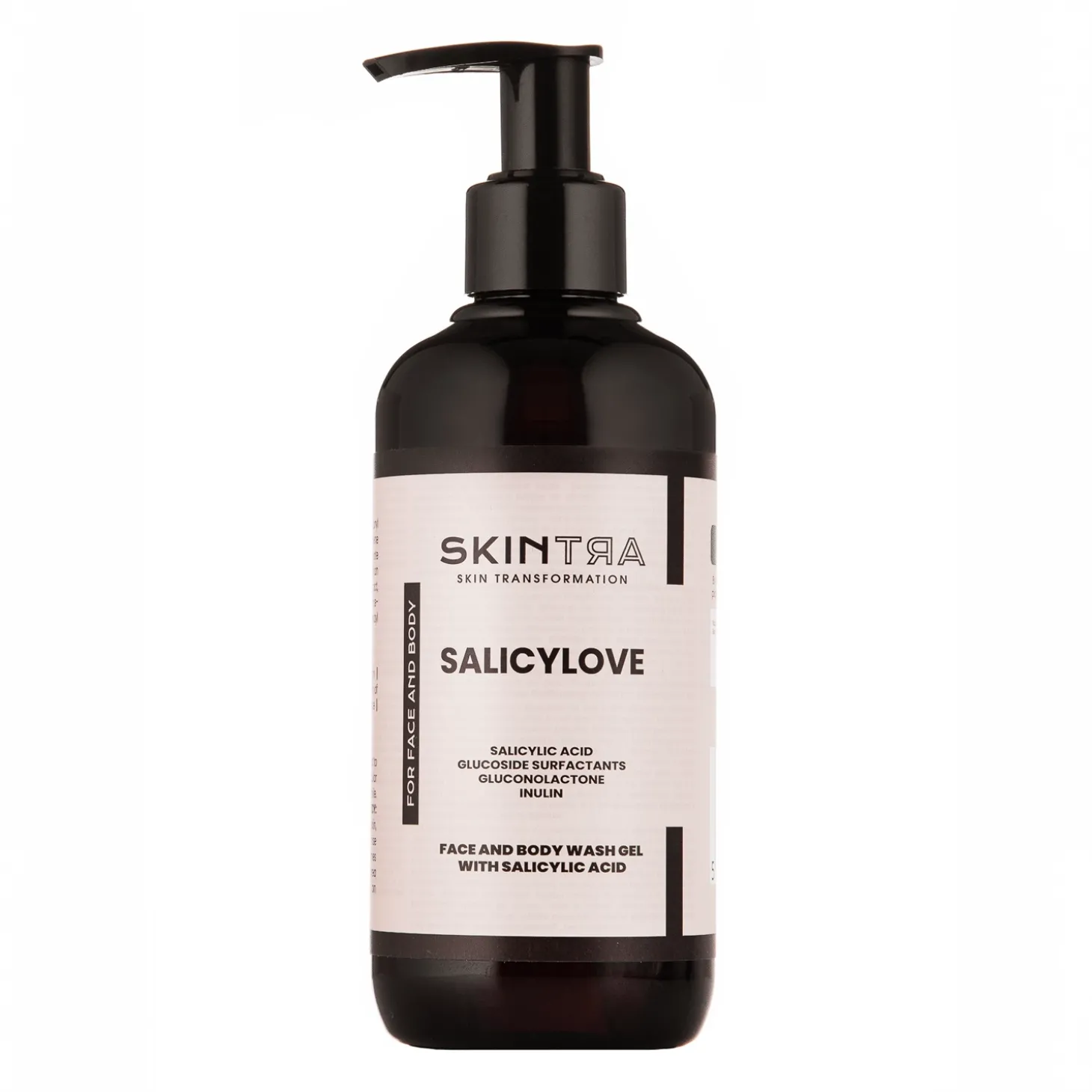 SkinTra - Salicylove - Żel Z Kwasem Salicylowym Do Mycia Twarzy I Ciała - 250ml