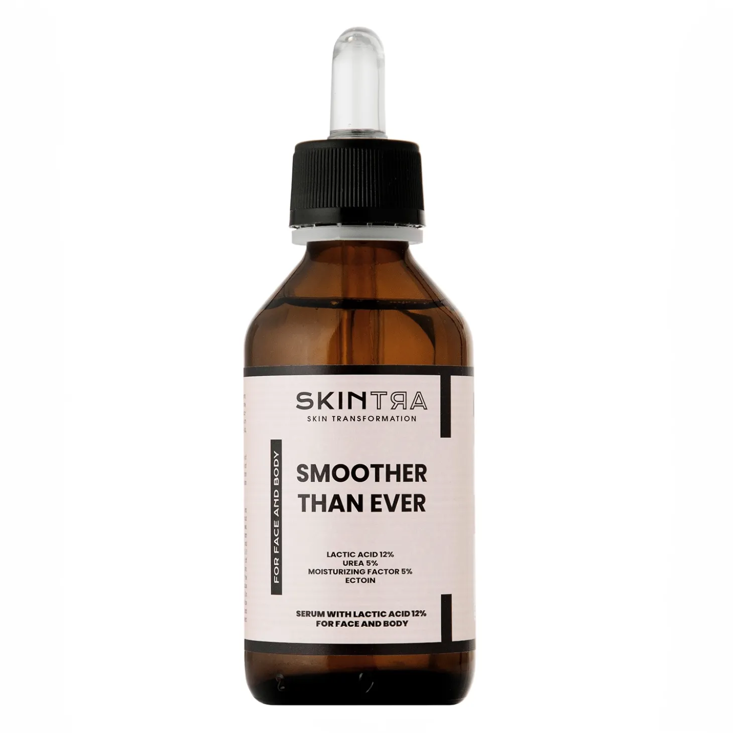 SkinTra - Smoother Than Ever - Serum Z Kwasem Mlekowym 12% Do Ciała I Twarzy - 100ml