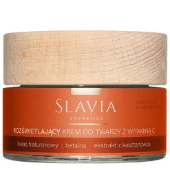 Slavia Cosmetics - Krem do Twarzy na Dzień z Aktywną Witaminą C 3% Rozświetlenie i Ujędrnienie - 50ml