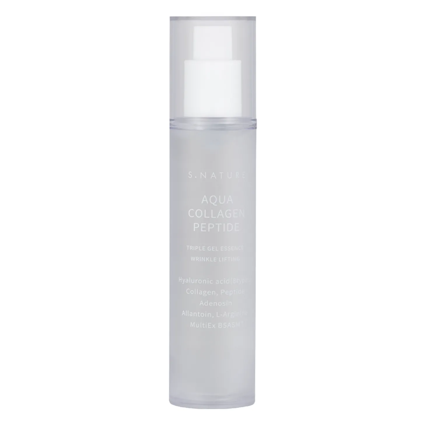 S.Nature - Aqua Collagen Peptide Triple Gel Essence - Esencja Kolagenowo-Peptydowa do Twarzy - 50ml