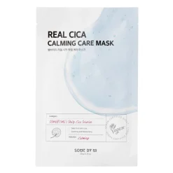 Some By Mi - Real Cica Calming Care Mask - Łagodząca Maska w Płachcie - 20g