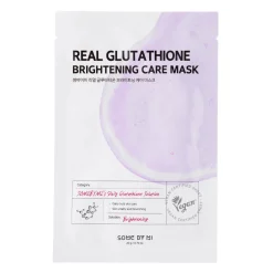 Some By Mi - Real Glutathione Brightening Care Mask - Rozjaśniająca Maska w Płachcie - 20g