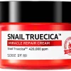 Some By Mi - Snail Truecica Miracle Repair Cream - Krem Rewitalizujący ze Śluzem Ślimaka - 60ml