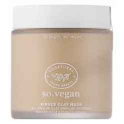 So Natural - So Vegan Ginger Clay Mask - Glinkowa Maska do Twarzy - 110ml
